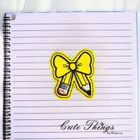 Pencil Bow ITH