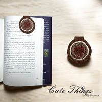 Tree Ring Heart Magnet Bookmark
