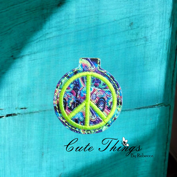 Peace Sign Magnet Bookmark