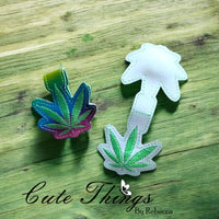 Pot Leaf Magnet Bookmark