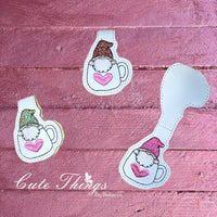 Gnome in a Cup Magnet Bookmark