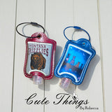 Applique Hand Sanitizer Holder