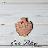 Cute Chicken Magnet Bookmark