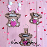 Cute Cow With Heart ITH