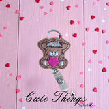 Cute Cow With Heart ITH