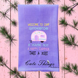 Welcome to Camp Quitcherbitchin Applique