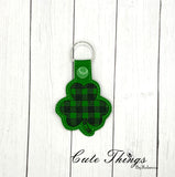 Plaid Shamrock ITH