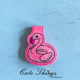 Flamingo Floatie Magnet Bookmark