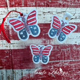 Stars and Stripes Butterfly ITH