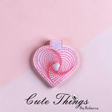 Spiral Heart Magnet Bookmark