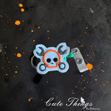Skull With Wrenches ITH