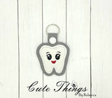 Cute Applique Tooth ITH