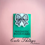 Volleyball Bow Magnet Bookmark