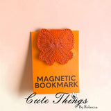 Basketball Bow Magnet Bookmark