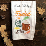 Fueled By Fall and Lattes Applique