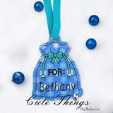 Santa Bag Tag
