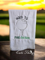 Aged to Par-fection Applique