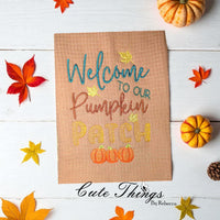 Welcome to Our Pumpkin Patch