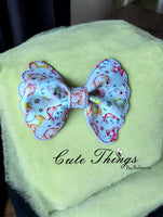 Flower Scrunch Bow ITH