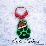 Christmas Paw Bookmark/Ornament