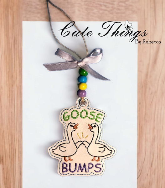 Goose Bumps Bookmark/Ornament