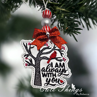 I am always with you Bookmark/Ornament