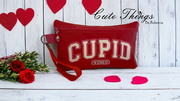 Cupid Vibes Applique Bag