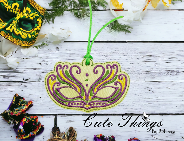 Mardi Gras Mask Ornament