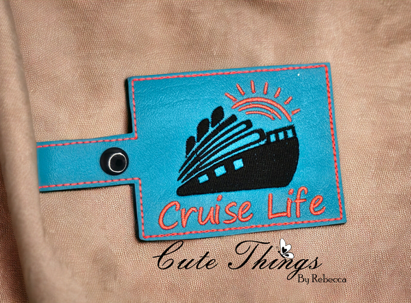 Cruise Life Luggage Tag