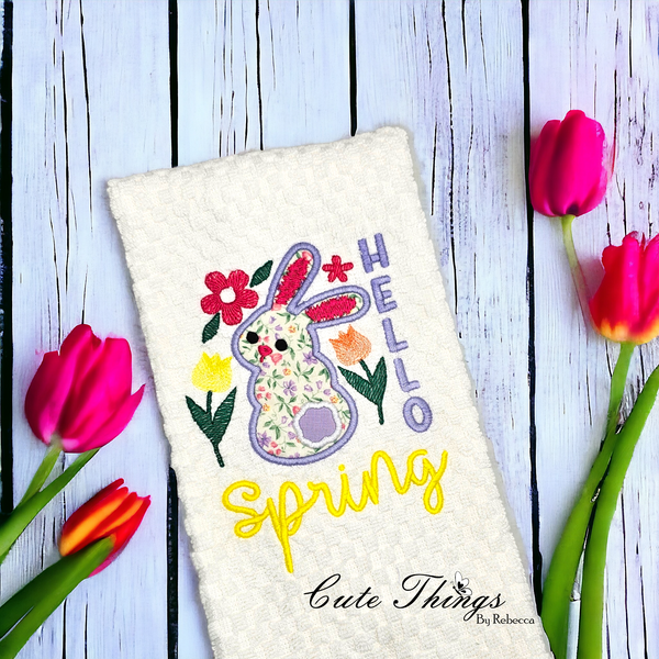 Hello Spring Applique