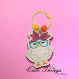 Sassy Chicken Bookmark/Ornament