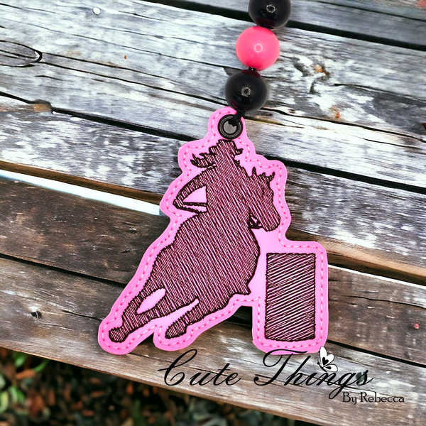 Barrel Racing Bookmark/Ornament