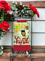 Bee Kind Applique Mini Quilt