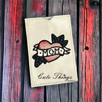 Mom Tattoo Gift Card Holder