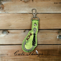 Gone Fishing Hook Snap Tab