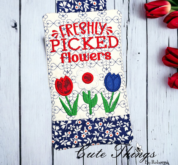 Freshly Picked Flowers Mini Quilts