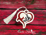 Faith Love Bookmark/Ornament