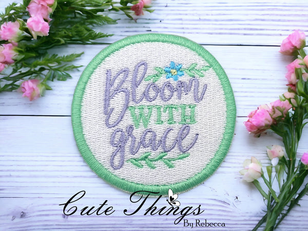 Bloom With Grace Patch