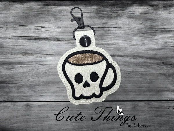 Skull Coffee Snap Tab