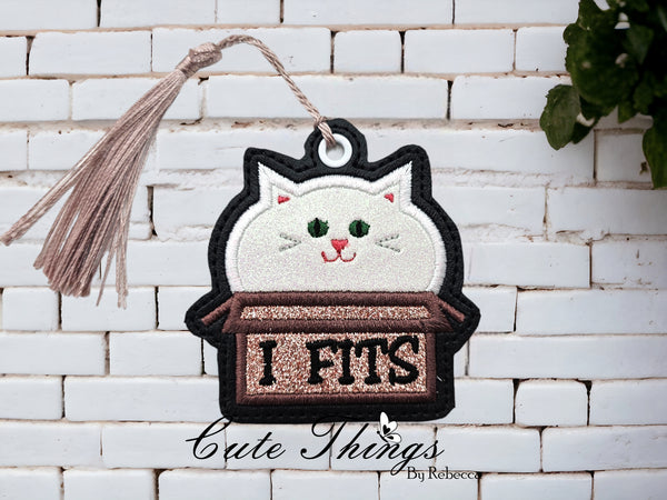 I Fits Applique Bookmark/Ornament