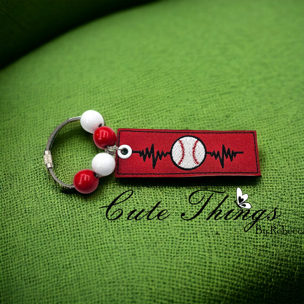 Baseball Beat Bookmark/Ornament