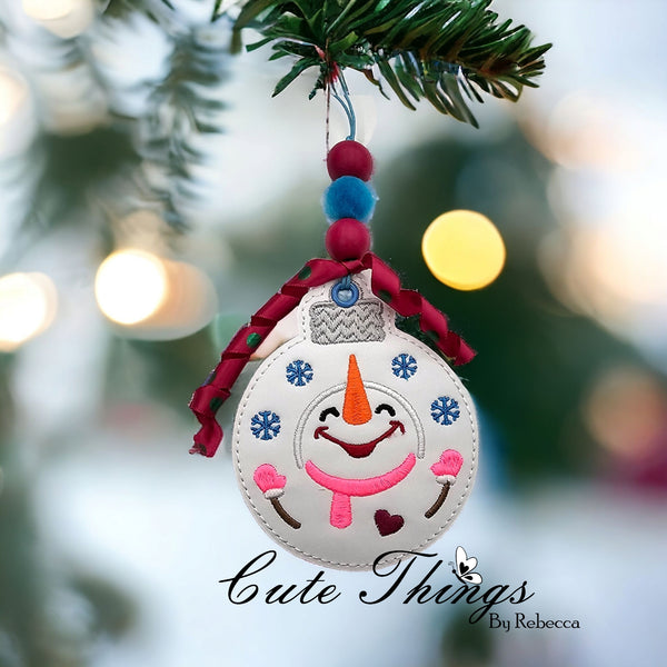 Cute Snowman Ornament