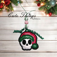 Santa Skull Applique ITH