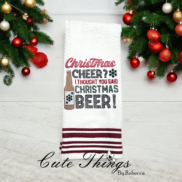 Christmas Cheer? Christmas Beer!