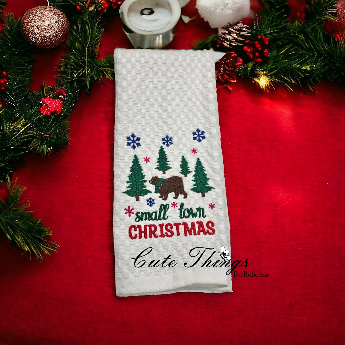 Small Town Christmas – Cute Things By Rebecca Embroidery