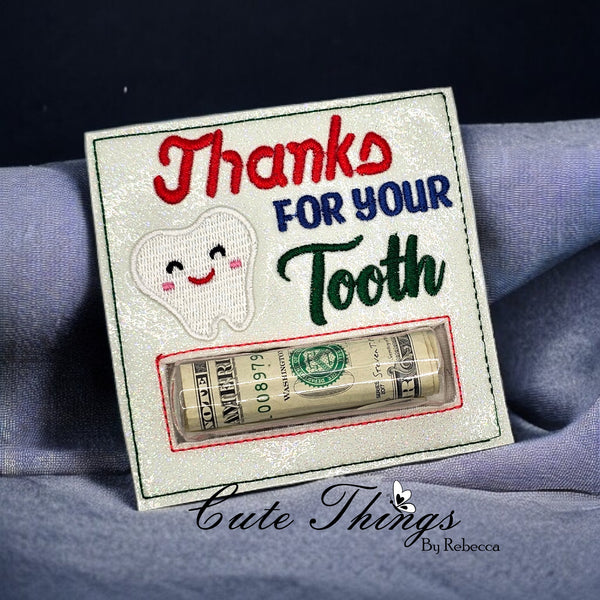 Thanks for Your Tooth Money/Lip Balm Card