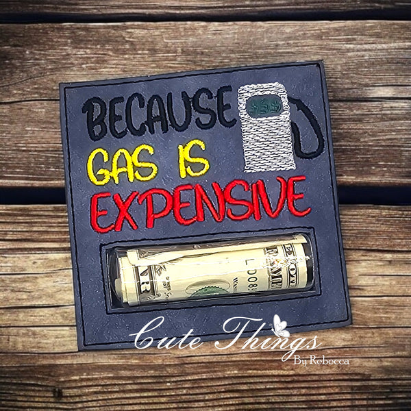 Because Gas is Expensive  Money Card