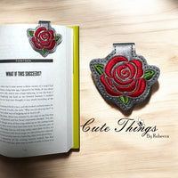 Rose 2 Magnet Book Mark