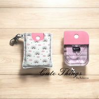 Fancy Sanitizer Holder Eyelet