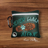 Never Walk Alone Poo Bag Holder